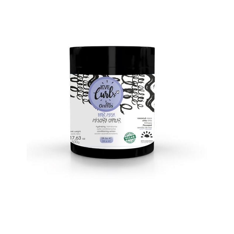 GRIFFUS MASCARILLA CAPILAR 2A4C LOVECURLS 500gr