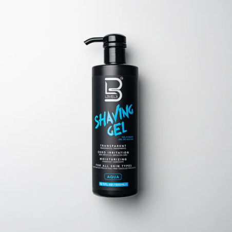 L3V3 SHAVING GEL AQUA 500ML