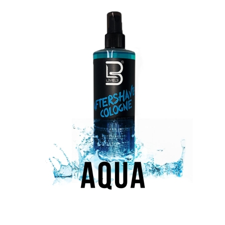 L3V3 AFTERSHAVE COLOGNE AQUA 400ML