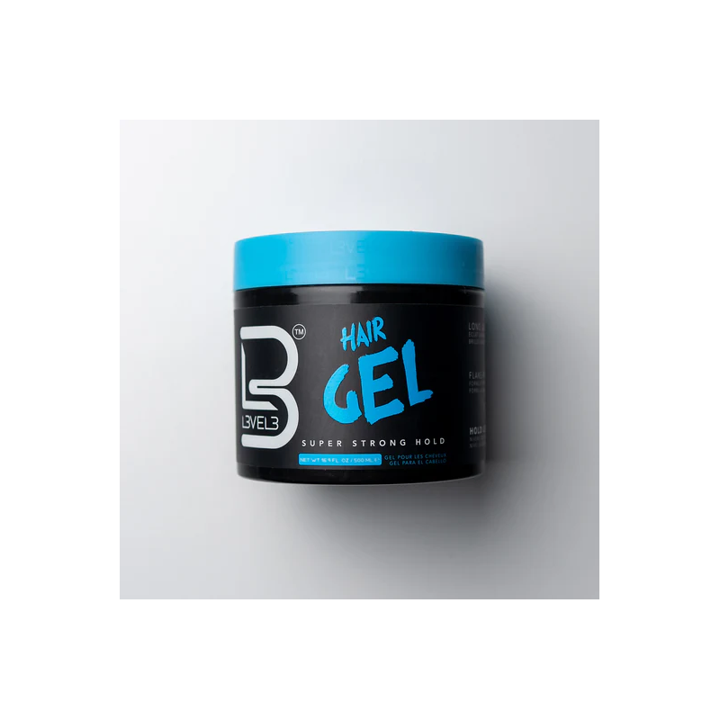 L3V3 SUPER STRONG HAIR GEL 500ML B4