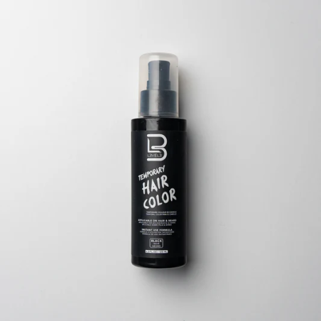 L3V3 TEMPORARY BEARD BLACK 125ML B2
