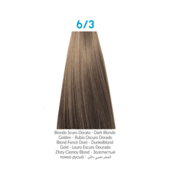 INEBRYA BIONIC 6/3, Rubio oscuro dorado, 100ml