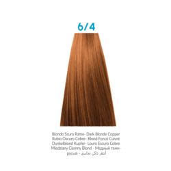 INEBRYA BIONIC 6/4, Rubio oscuro cobrizo, 100ml