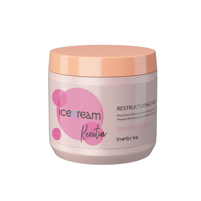 MASCARILLA REEST KERATIN ICECREAM 500ML INEBRYA