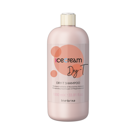 CHAMPU NUTRIENTE DRY-T ICECREAM 1000ML INEBRYA