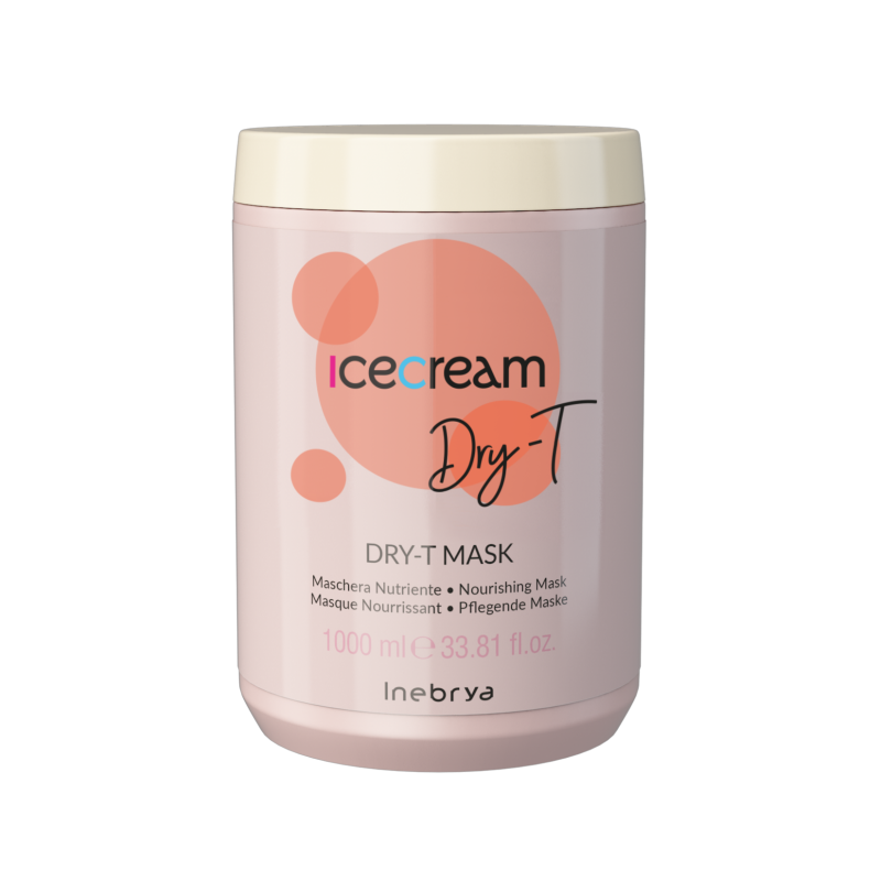 MASCARILLA NUTRIENTE DRY-T ICECREAM 1000ML INEBRYA