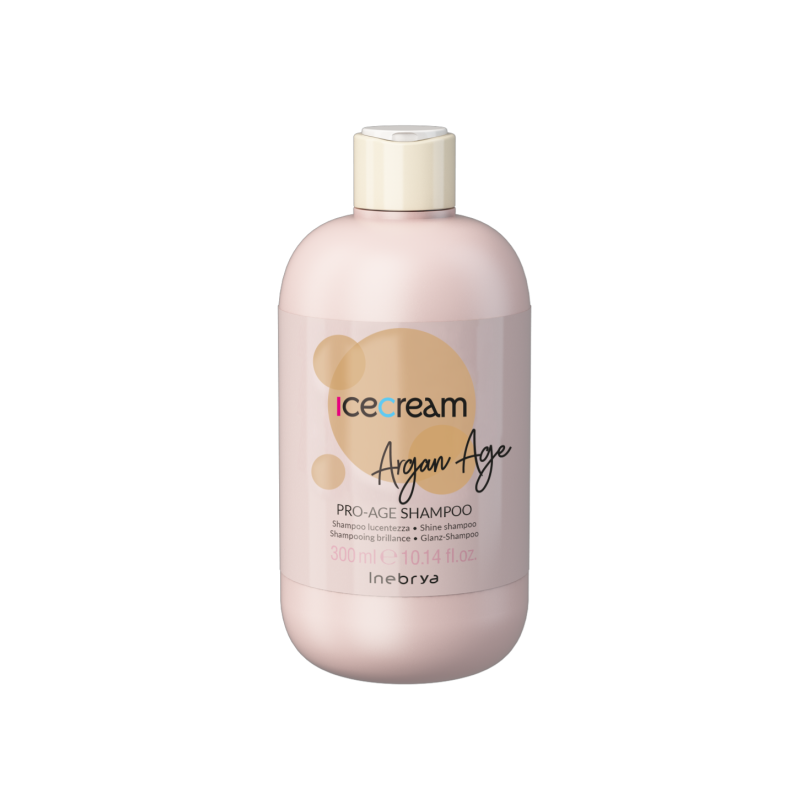 CHAMPU BRILLO ARGAN ICECREAM 300ML INEBRYA