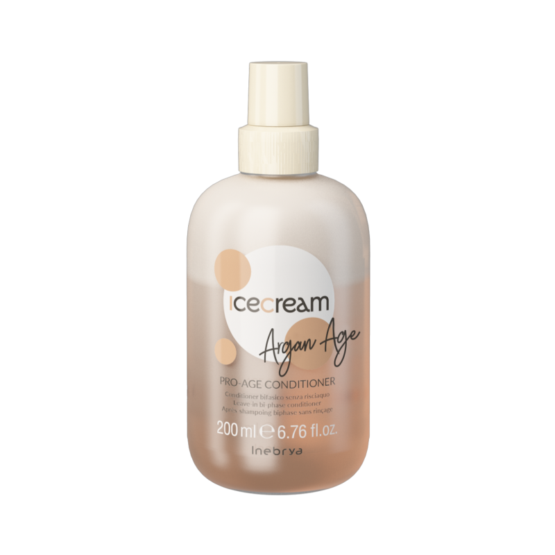 ACONDICIONADOR BIFASE ARGAN ICECREAM 200ML INEBRYA