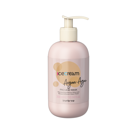 MASCARILLA BRILLO ARGAN ICECREAM 300ML INEBRYA
