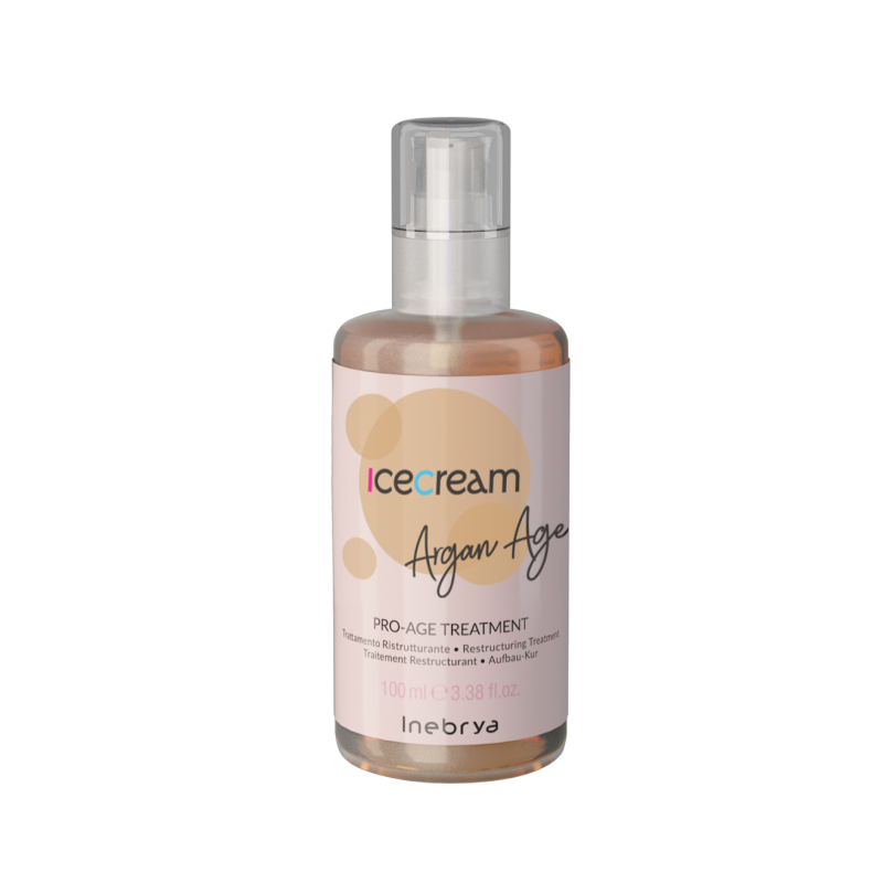 FLUIDO ACEITE BRILLO ARGAN ICECREAM 100ML INEBRYA
