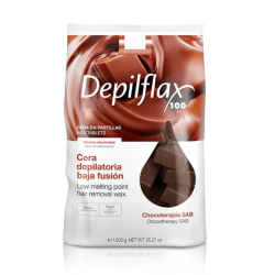 CERA BOLSA CHOCOLATE 1 KG DEPILFLAX