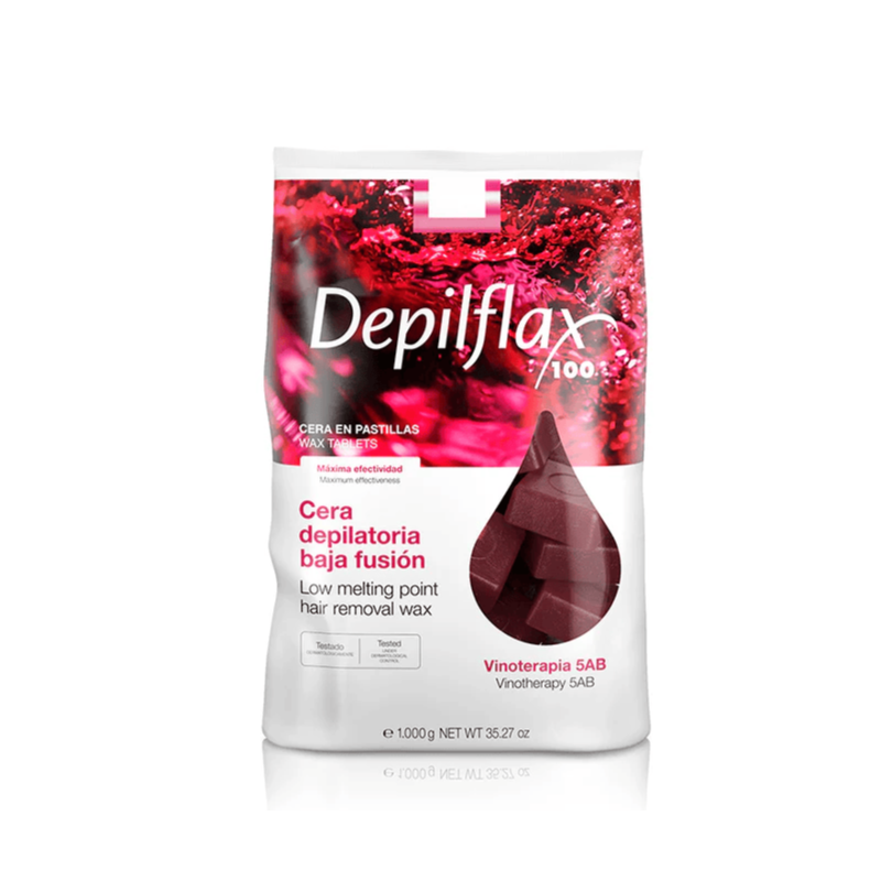 CERA BOLSA TINTO 1 KG DEPILFLAX