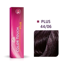 TOUCH PLUS 44/06 CASTAÑO MEDIO INTENSO NATURAL VIOLETA WELLA