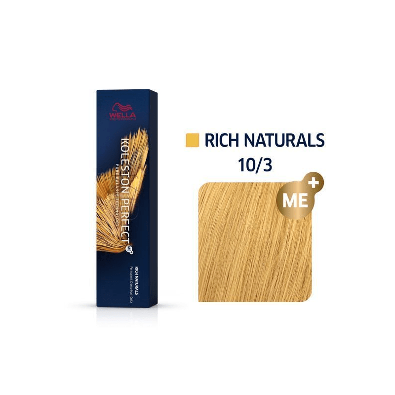 KOLESTON PERFECT ME 10/3 RUBIO SUPERCLARO DORADO WELLA