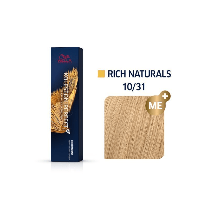 KOLESTON PERFECT ME 10/31 RUBIO SUPERCLARO DORADO CENIZA WELLA