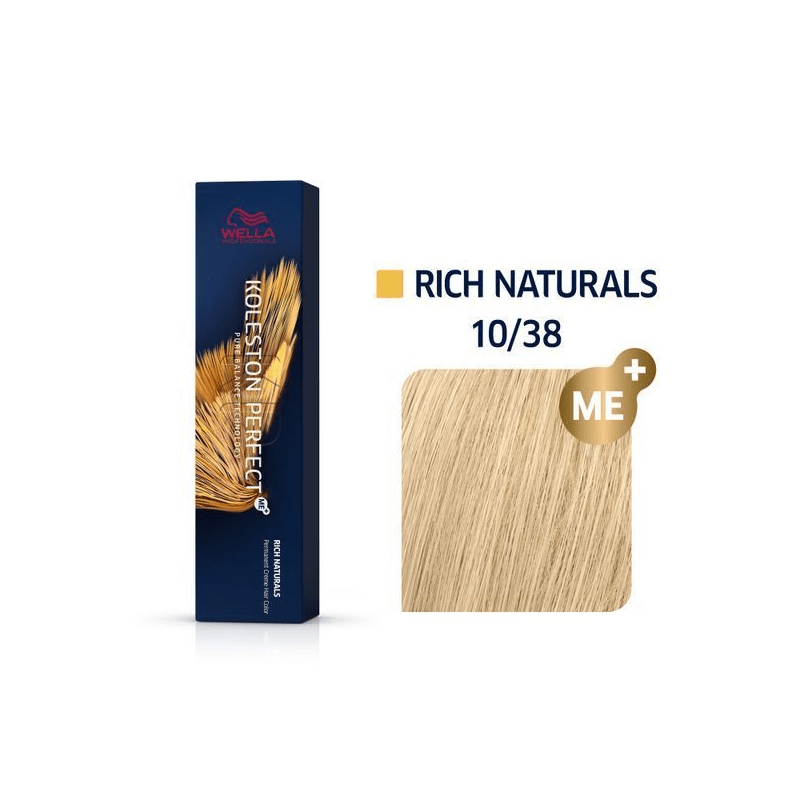 KOLESTON PERFECT ME 10/38 RUBIO SUPERCLARO DORADO PERLA WELLA