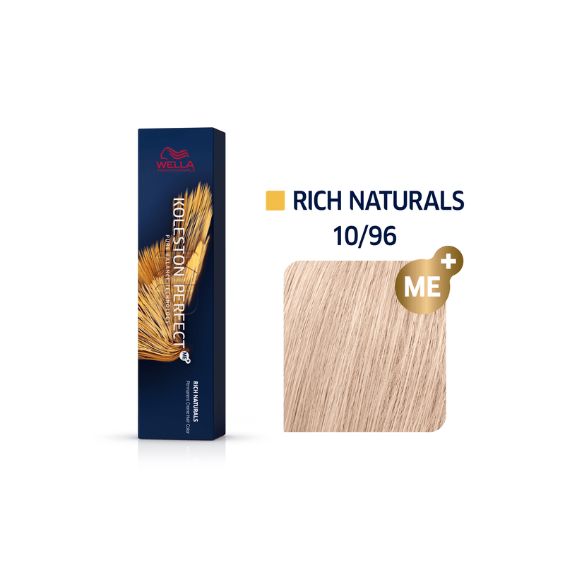 KOLESTON PERFECT ME 10/96 RUBIO SUPERCLARO CENDRE VIOLETA WELLA