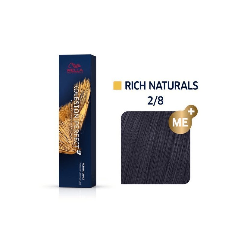 KOLESTON PERFECT ME 2/8 NEGRO AZULADO WELLA