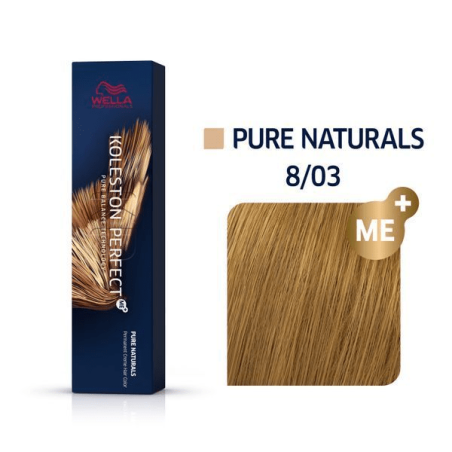 KOLESTON PERFECT ME 8/03 RUBIO CLARO NATURAL DORADO WELLA